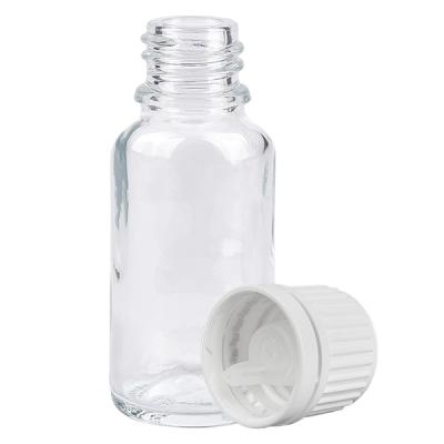 20ml Tropfflasche 0.7mm weiß Originalitätsverschluss ClearLine UT18/20