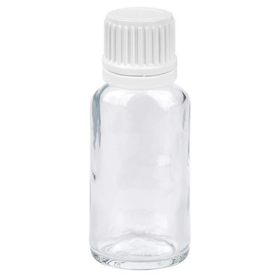 20ml Tropfflasche 0.7mm weiß Originalitätsverschluss ClearLine UT18/20