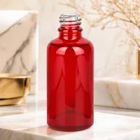 Vielseitige 50ml Glasflasche RedLine UT18/50 für Kosmetik Seren und ätherische Öle geeignet