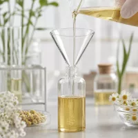 Hochweriger 60-Grad-Trichter aus Kalk-Soda-Glas 50mm für Analytik und Forschung
