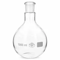 Borosilikat Stehkolben 1000ml kugelförmig mit 29/32 Schliffverbindung für Laborversuche
