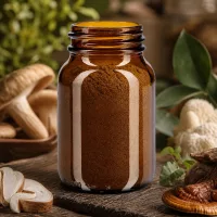 Hochwertige Braunglasflasche 250ml mit großer Öffnung für einfache Dosierung und Entnahme