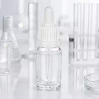 Medizinische Tropfflasche 10ml Weißverschluss ClearLine Serie für präzise Dosierung