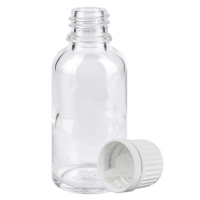 30ml Tropfflasche 0.7mm weiß Originalitätsverschluss ClearLine UT18/30