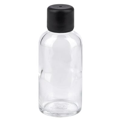 50ml Flasche 11mm Schraubverschluss schwarz Originalitätsverschluss ClearLine UT18/50