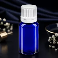 10ml Flasche 11mm Schraubverschluss weiß Originalitätsverschluss BlueLine UT18/10