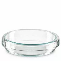 Kleine Glaspetrischale 70x15mm mit glattem Innenrand für präzise Laboranwendungen