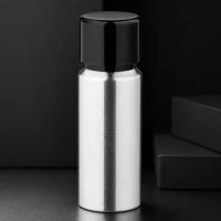 20ml Aluflasche mit geschliffener Metalloberfläche bietet optimalen Schutz vor Licht und Oxidation
