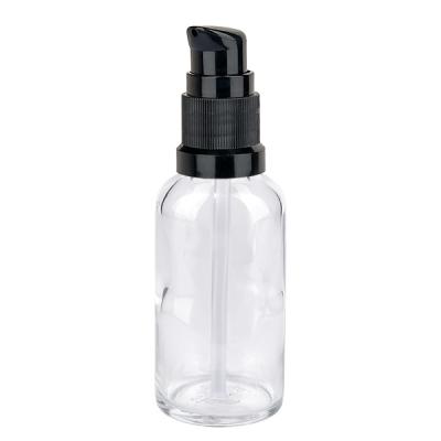 30ml Pumpflasche schwarz Standardverschluss ClearLine UT18/30
