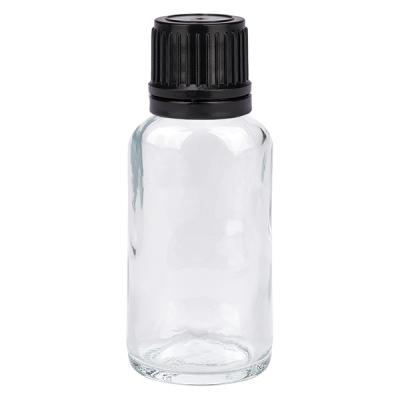 20ml Flasche 11mm Schraubverschluss schwarz Originalitätsverschluss ClearLine UT18/20