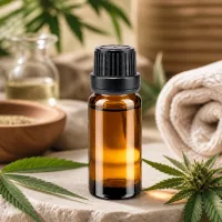 Braune Glasflasche 10ml mit schwarzem Originalitätsverschluss für Aromatherapie und Naturheilkunde