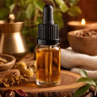 ClearLine UT18/10 Pipettenflasche 10ml mit ätherischem Öl in warmem Spa-Ambiente
