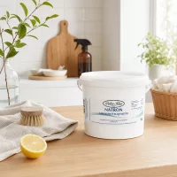 Hochwertiges Natron 5kg von Doktor Klaus in skandinavischer Küche mit natürlichen Materialien