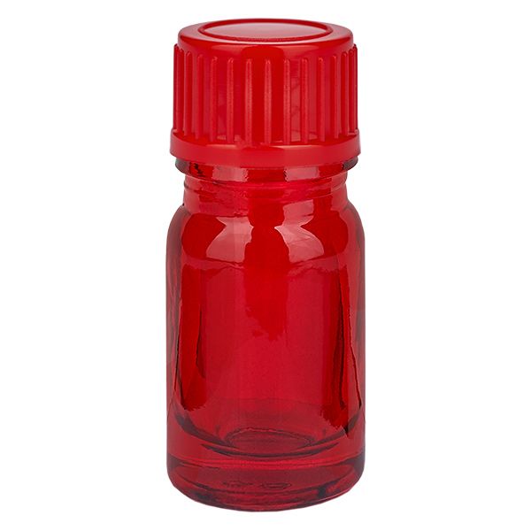 5ml Flasche 11mm Schraubverschluss rot Standard RedLine UT18/5