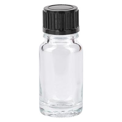 10ml Flasche 11mm Schraubverschluss schwarz Standard ClearLine UT18/10