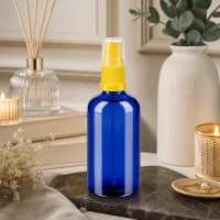 Vielseitige Sprühflasche 100ml aus Apothekerglas für DIY-Kosmetik und Haushaltsprodukte
