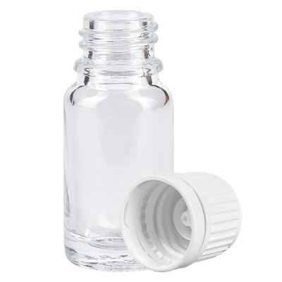 10ml Flasche 11mm Schraubverschluss weiß Originalitätsverschluss ClearLine UT18/10