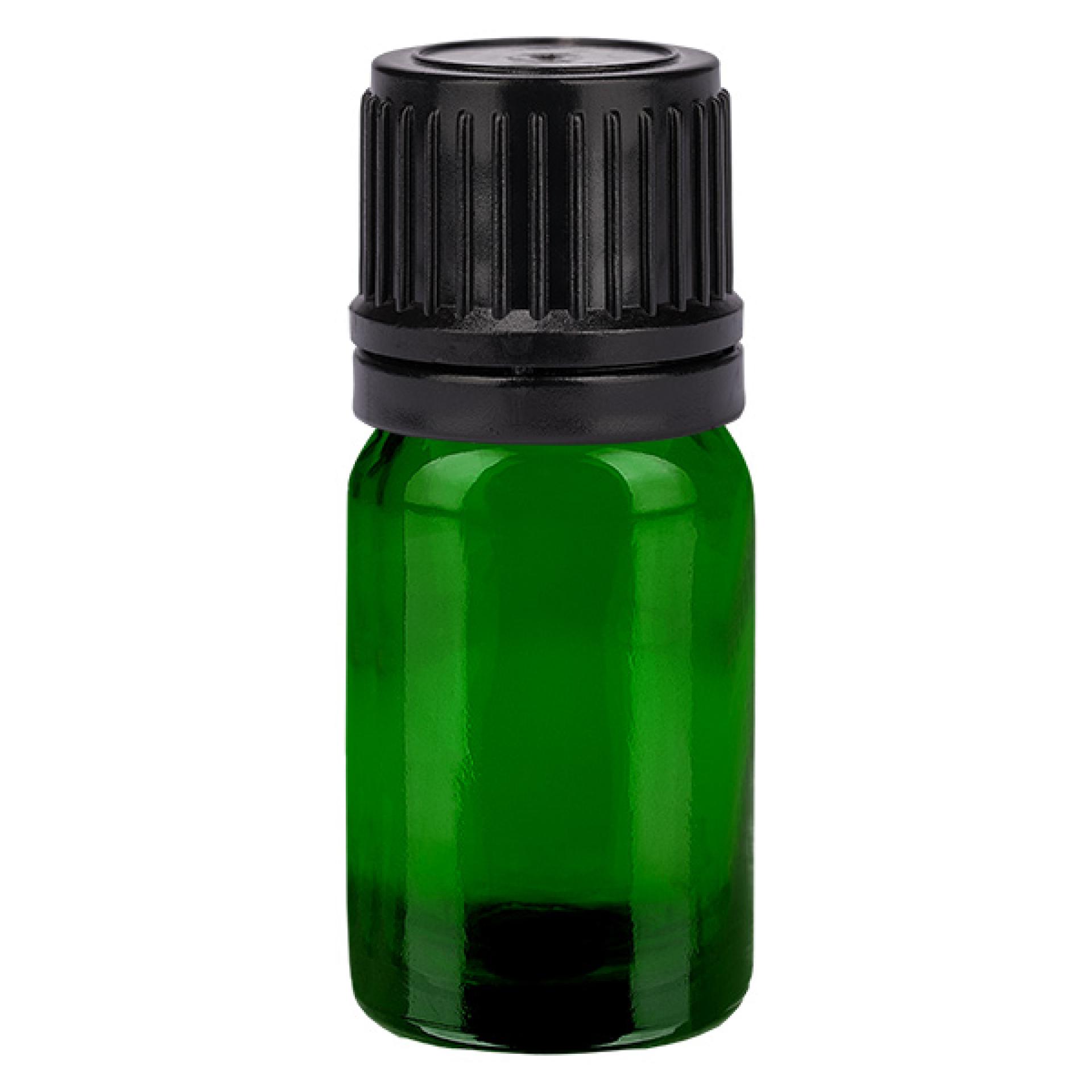5ml Globuliflasche 8mm Giessring schwarz Originalitätsverschluss GreenLine UT...