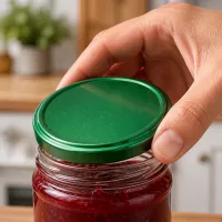 UNiTWIST 82mm Schraubverschluss grün BasicSeal für Gläser mit Fruchtfüllung
