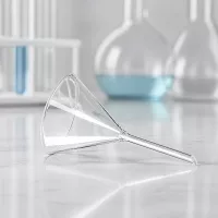 Vielseitiger 10cm Glastrichter für Filtration, Analyse und Synthesearbeiten in der Chemie