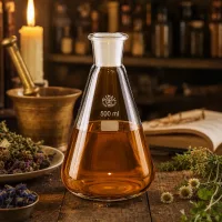 Analytischer Glaskolben 500ml mit wissenschaftlicher Präzision für Forschung und Lehre
