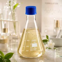 Wissenschaftlicher Erlenmeyerkolben 500ml aus klarem Glas für professionelle Laborarbeit