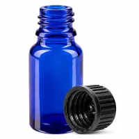 10ml Flasche 11mm Schraubverschluss schwarz Standard BlueLine UT18/10