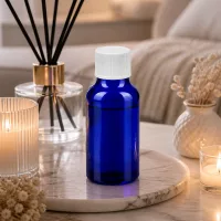 20ml Probenflasche mit kindersicherem weißem Verschluss für sichere Lagerung von Konzentraten