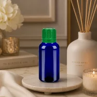 30ml BlueLine Glasflasche mit praktischer Größe perfekt für Reisen und unterwegs