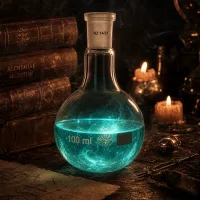 Kolben 100ml mit robustem Borosilikatglas und präzisem Normschliff 14/23 für Forschung