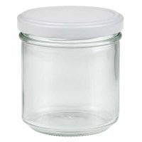 167ml Sturzglas mit BasicSeal Deckel weiß UNiTWIST