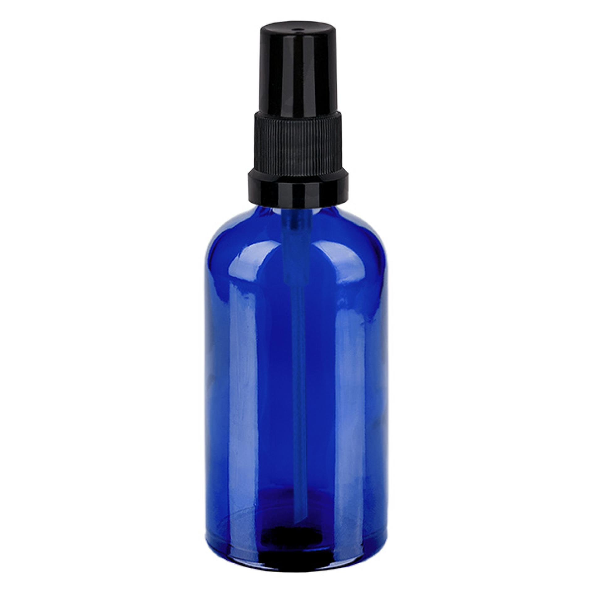 100ml Sprayflasche schwarz Standardverschluss BlueLine UT18/100