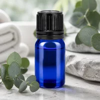 Premium 5ml Flasche mit 11mm Öffnung und schwarzem Schraubverschluss für Naturkosmetik