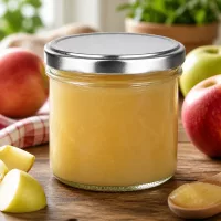 UNiTWIST 125ml Sturzglas perfekt für Babynahrung Fruchtmus und Marmeladen mit silbernem Deckel