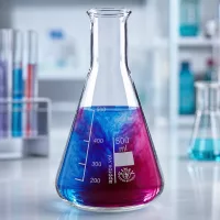 Wissenschaftlicher Erlenmeyerkolben 500ml für Analytik und Forschung in der Chemie