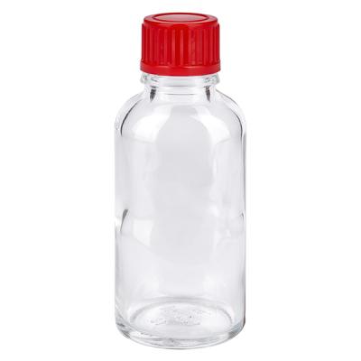 30ml Flasche 11mm Schraubverschluss rot Standard ClearLine UT18/30