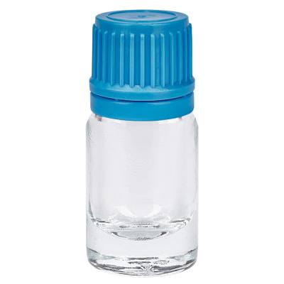 5ml Flasche 11mm Schraubverschluss blau Originalitätsverschluss ClearLine UT18/5
