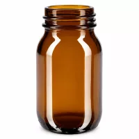 UV-Schutzflasche aus braunem Glas 100ml Volumen für empfindliche Substanzen