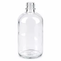 Klarglas Apothekenflasche ApoGlas 100ml mit präzisem Schraubverschluss für sichere Lagerung