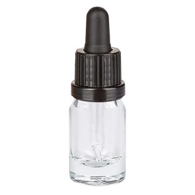 5ml Pipettenflasche schwarz Originalitätsverschluss ClearLine UT18/5