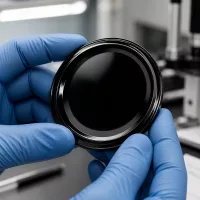 Profilansicht UNiTWIST TO63 schwarzer BioSeal Schraubdeckel BPA-NI Gewindestruktur 63mm