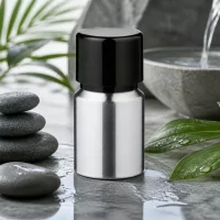 Langlebige 10ml Aluminium-Probenflasche mit geschliffenem Finish für Laboranwendungen