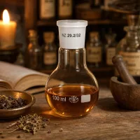 Vielseitiger Laborkolben 100ml mit Standard-Normschliff 29/32 für organische Synthesen
