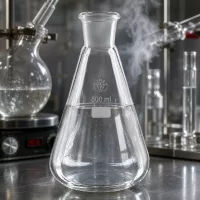 Universeller 500ml Erlenmeyerkolben mit graduierter Skala und Normschliff 29/32