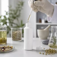 Apothekenflasche HDPE 100ml weiß lichtundurchlässig für empfindliche Natursubstanzen