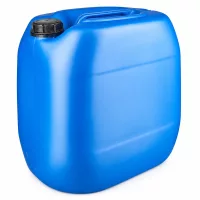 Stapelbarer Industriekanister 30L blau mit Originalitätsverschluss für Wasser und Chemikalien