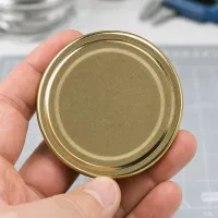 Hochwertig verarbeiteter UNiTWIST TO66 Deckel gold BPA-NI BioSeal unitemp für Marmeladen