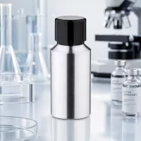 30ml Aluflasche mit geschliffener Textur und dichtem Schraubverschluss für längere Haltbarkeit