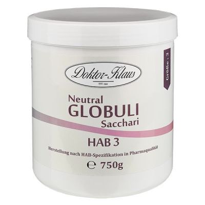750g Neutral Globuli Gr. 3 von Doktor-Klaus