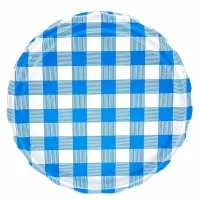 Blau-weißer Karodeckel 82mm BasicSeal TO82 für Marmeladengläser und Konserven